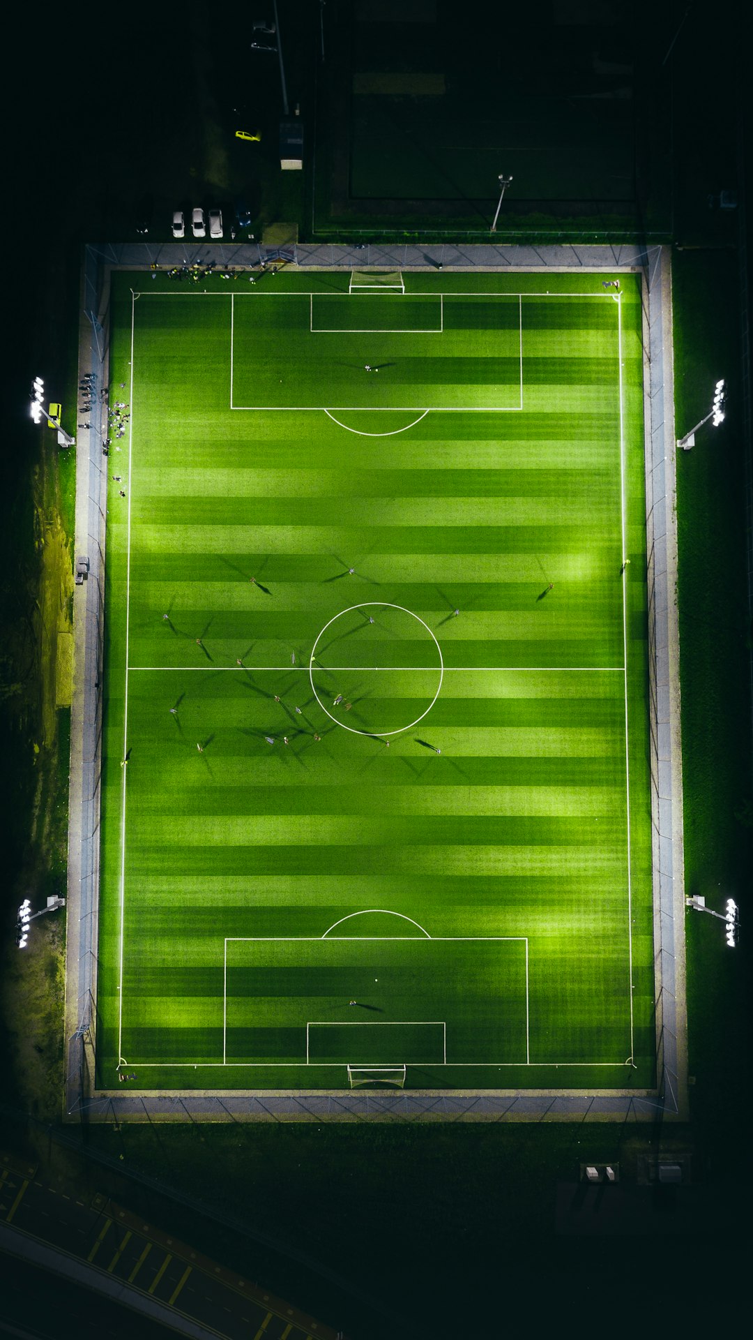 Football (soccer) training field at Kuantan